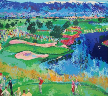 Sport Painting - Impasto Golf